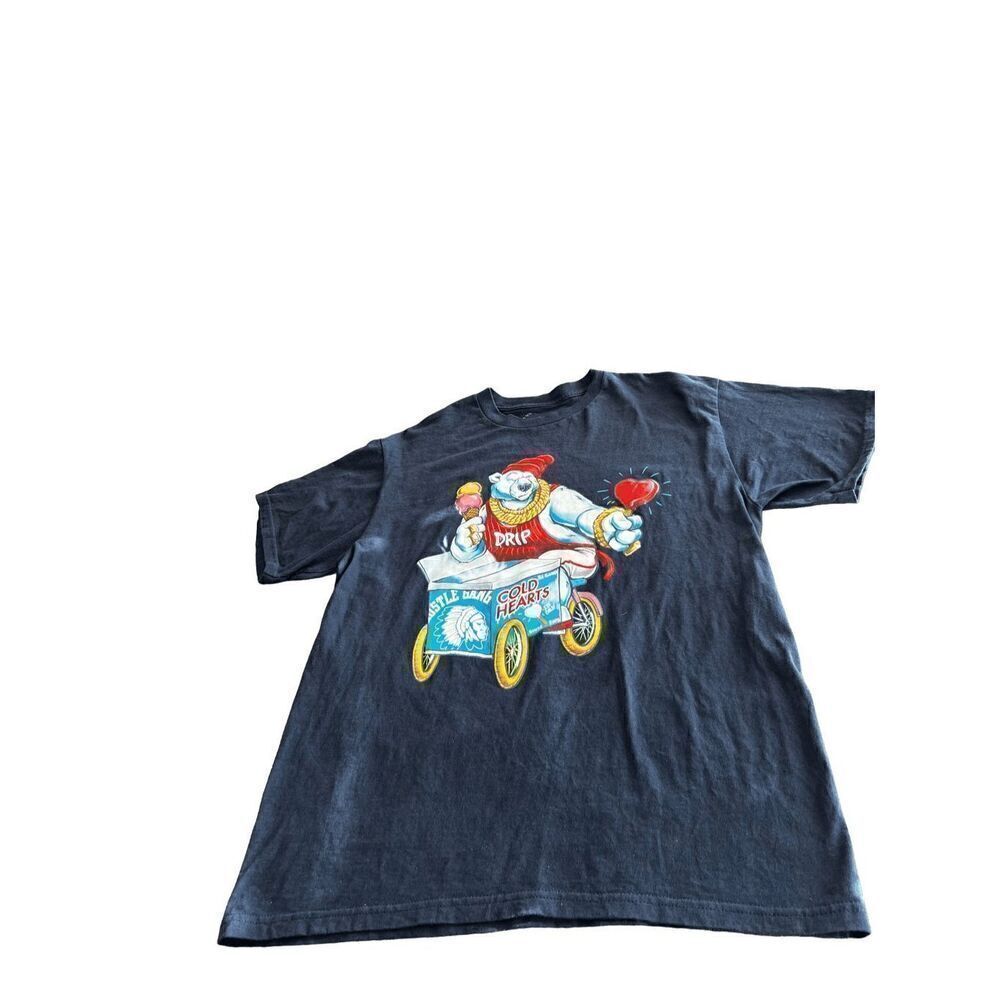 Hustle Gang  "Cold Hearts" Men's T-shirt size L